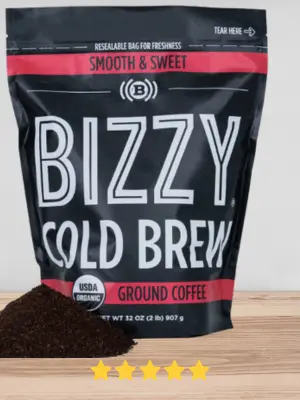 Bizzy Cold Brew Ground Coffee 1