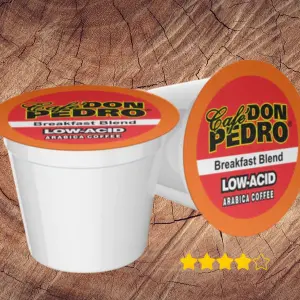 Cafe Don Pedro Low Acid K Cups